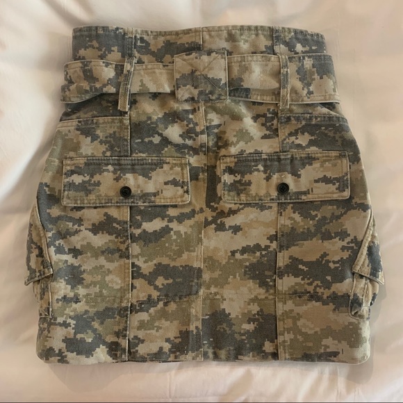 Marissa Webb - Hannah Heavy Canvas Camo Mini Skirt - Picture 4 of 4
